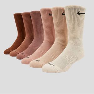 NIKE Every Day Plus Cotton Socks Neutral Tones